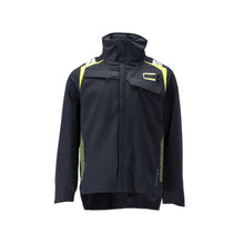 Giacca Hard Shell Jacket Multisafe, nero blu/giallo ad alta visibilità