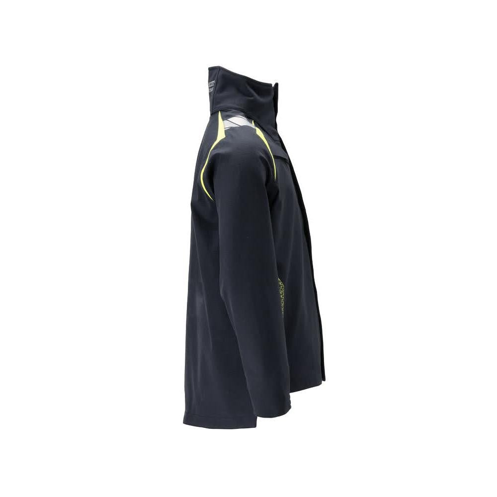 Giacca Hard Shell Jacket Multisafe, nero blu/giallo ad alta visibilità