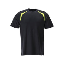 T-shirt, vestibilità moderna T-shirt Multisafe, nero blu/giallo alta visibilità