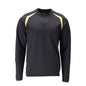Felpa modern fit Felpa Multisafe, nero blu/giallo alta visibilità