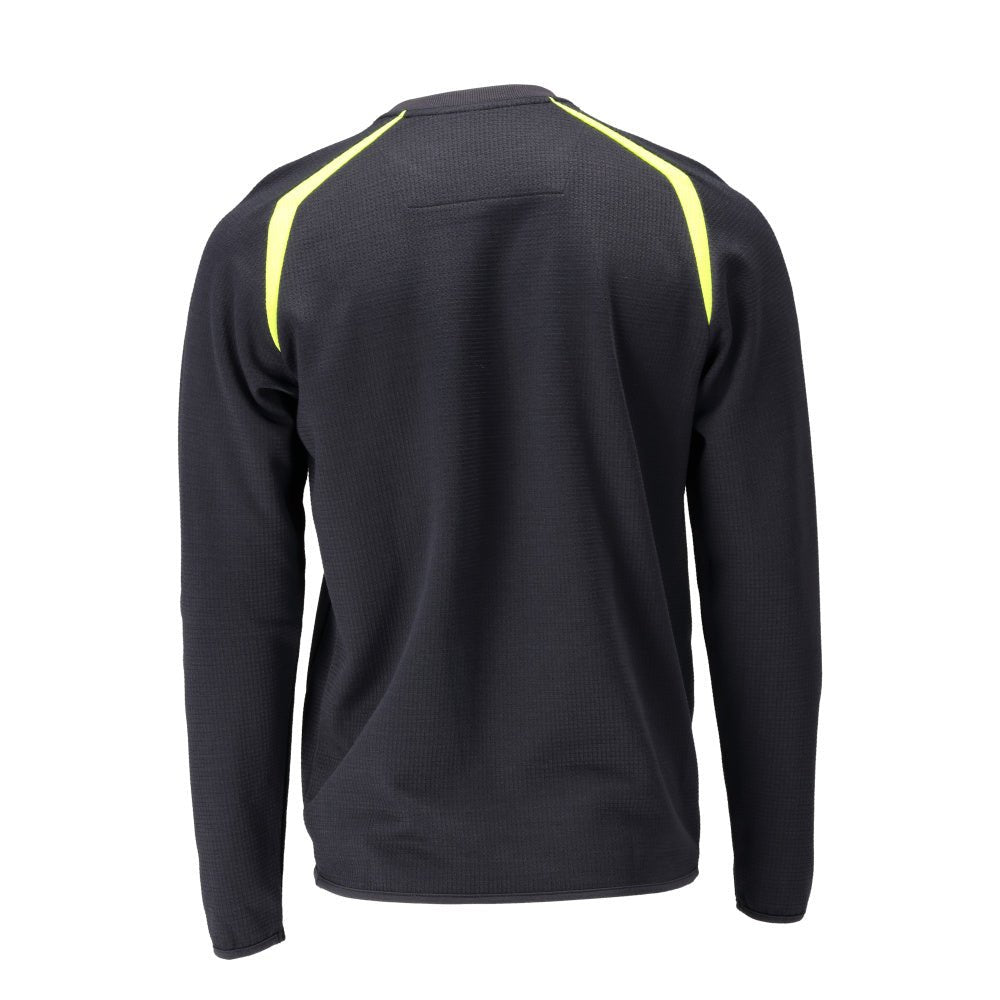Felpa modern fit Felpa Multisafe, nero blu/giallo alta visibilità