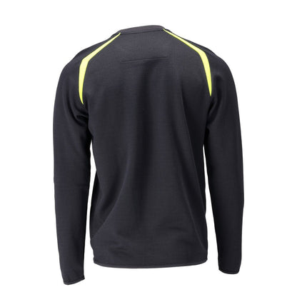 Felpa modern fit Felpa Multisafe, nero blu/giallo alta visibilità