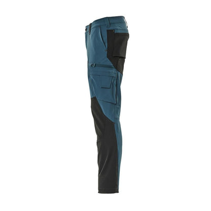 Pantaloni funzionali, pantaloni ULTIMATE STRETCH, petrolio scuro/nero