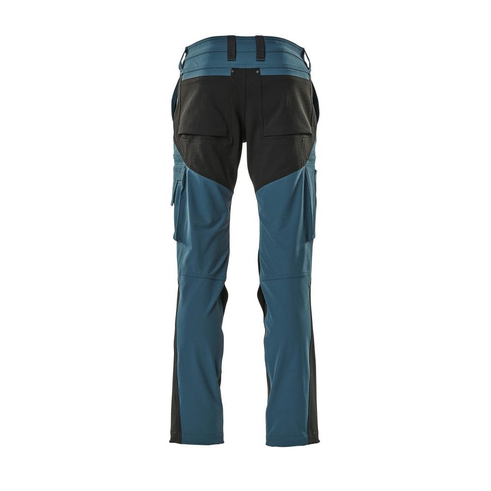 Pantaloni funzionali, pantaloni ULTIMATE STRETCH, petrolio scuro/nero