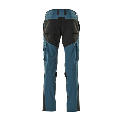 Pantaloni funzionali, pantaloni ULTIMATE STRETCH, petrolio scuro/nero