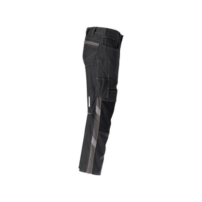 Pantaloni con tasche al ginocchio, cotone+pantaloni