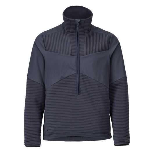 Maglia in pile, zip corta, fodera giacca in micropile