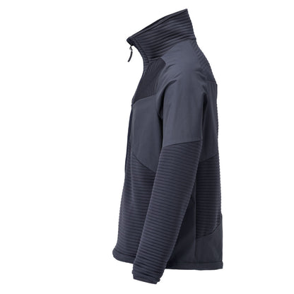 Maglia in pile, zip corta, fodera giacca in micropile