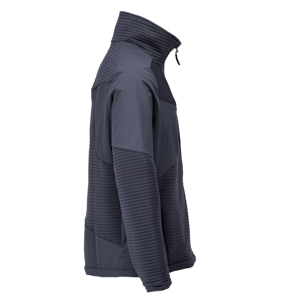 Maglia in pile, zip corta, fodera giacca in micropile