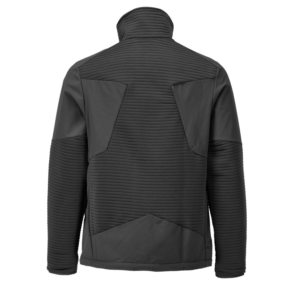 Maglia in pile, zip corta, fodera giacca in micropile