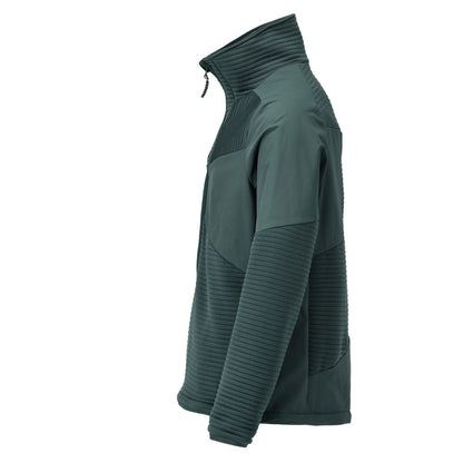 Maglia in pile, zip corta, fodera giacca in micropile