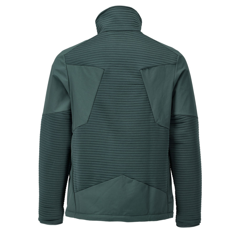Maglia in pile, zip corta, fodera giacca in micropile