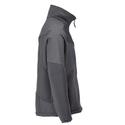Maglia in pile, zip corta, fodera giacca in micropile