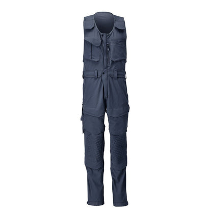 Pantaloni combinati con tasche sulle ginocchia, pantaloni combinati elasticizzati