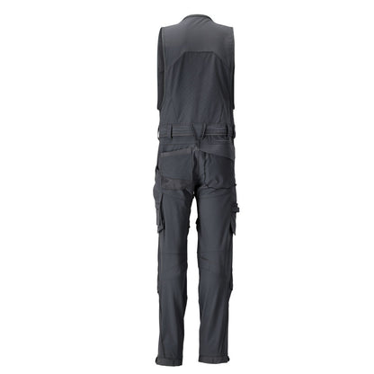 Pantaloni combinati con tasche sulle ginocchia, pantaloni combinati elasticizzati