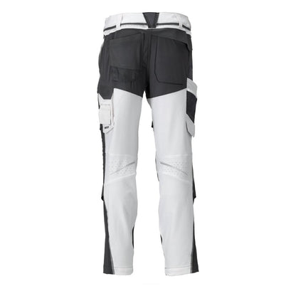 Pantaloni con tasche al ginocchio, pantaloni da pittore