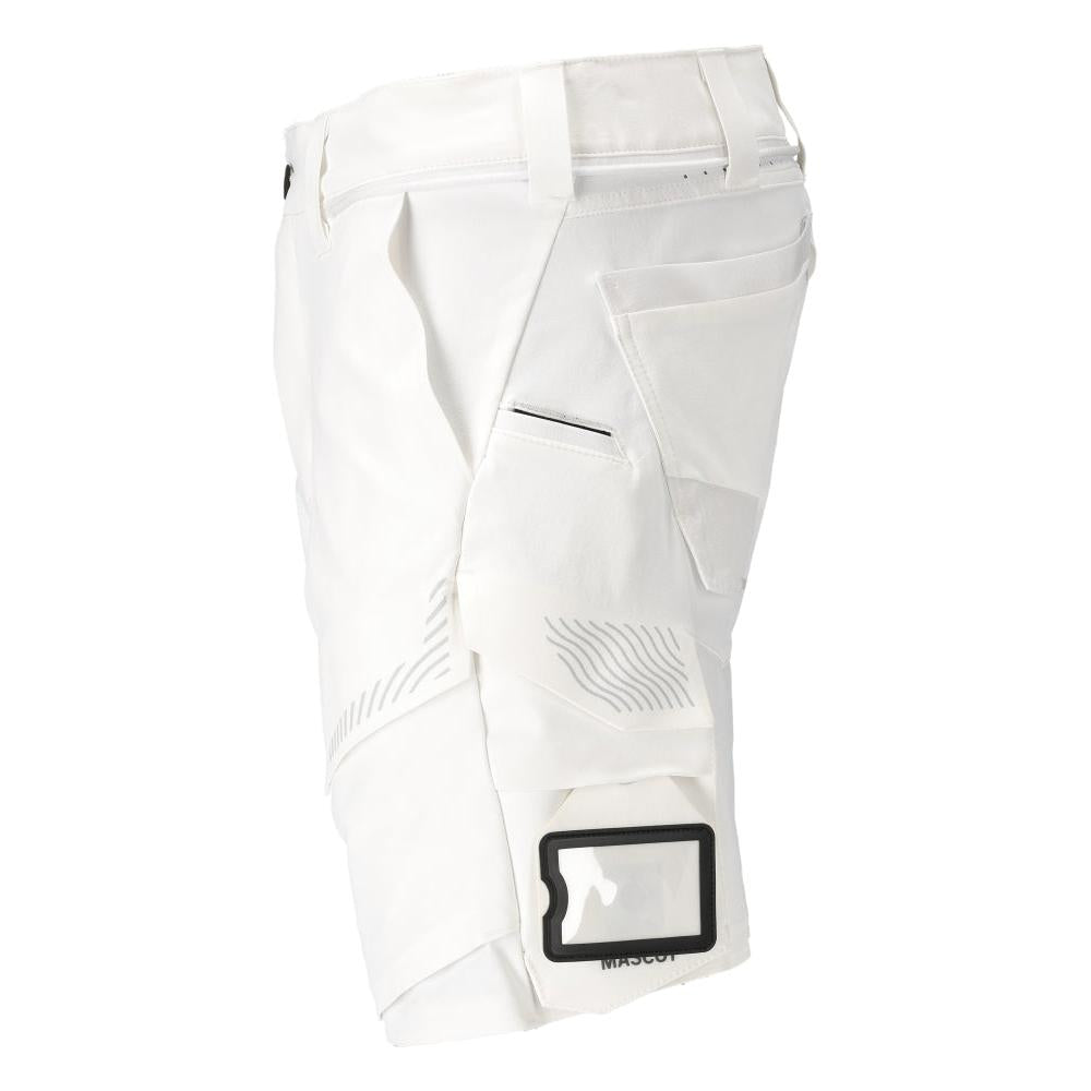 Pantaloncini, elasticizzati, pantaloncini leggeri, bianchi