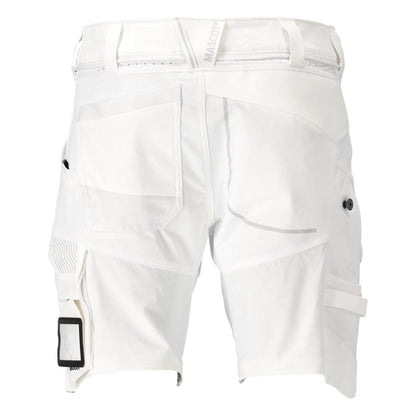 Pantaloncini, elasticizzati, pantaloncini leggeri, bianchi