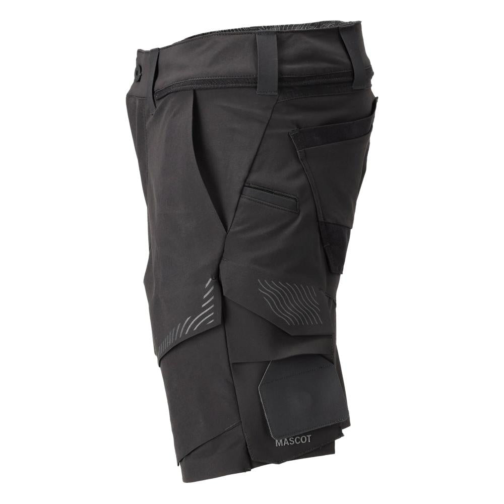 Pantaloncini, elasticizzati, pantaloncini leggeri, neri