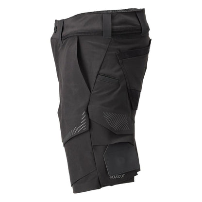 Pantaloncini, elasticizzati, pantaloncini leggeri, neri