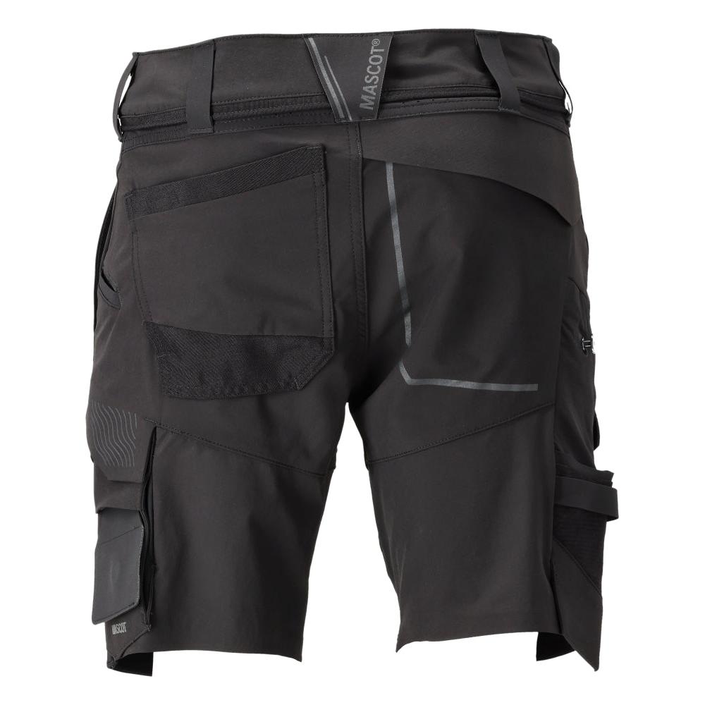 Pantaloncini, elasticizzati, pantaloncini leggeri, neri