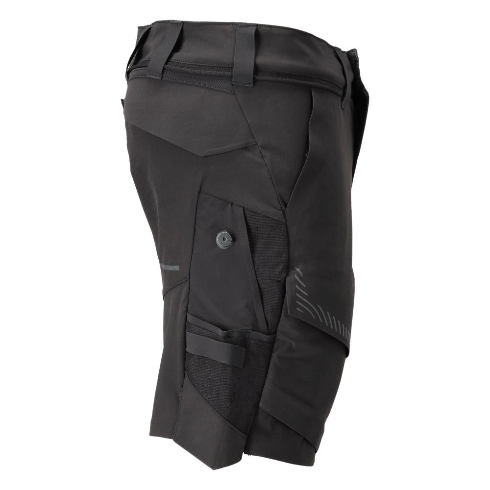 Pantaloncini, elasticizzati, pantaloncini leggeri, neri
