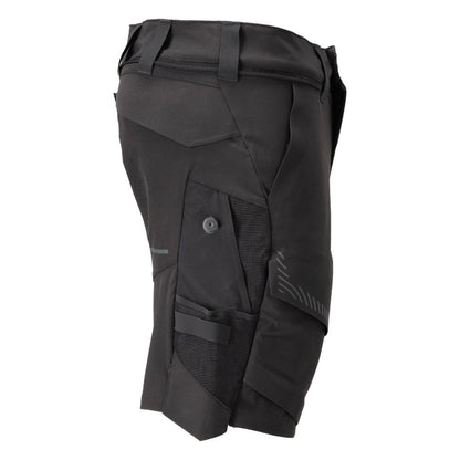 Pantaloncini, elasticizzati, pantaloncini leggeri, neri