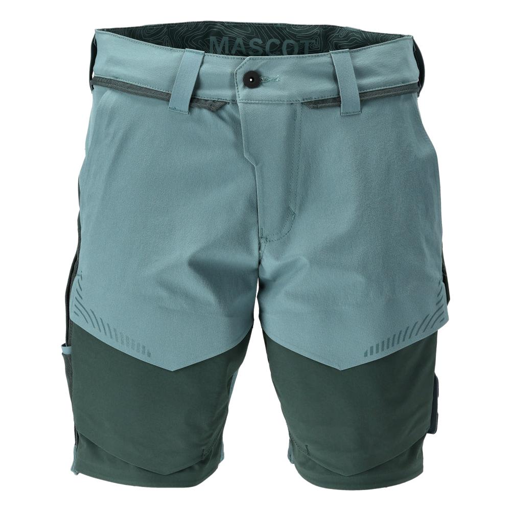 Pantaloncini elasticizzati, pantaloncini leggeri, verde foresta chiaro/verde foresta
