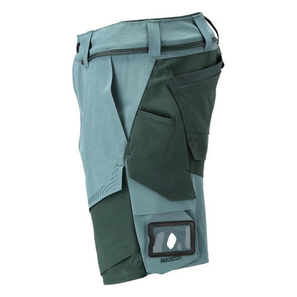 Pantaloncini elasticizzati, pantaloncini leggeri, verde foresta chiaro/verde foresta