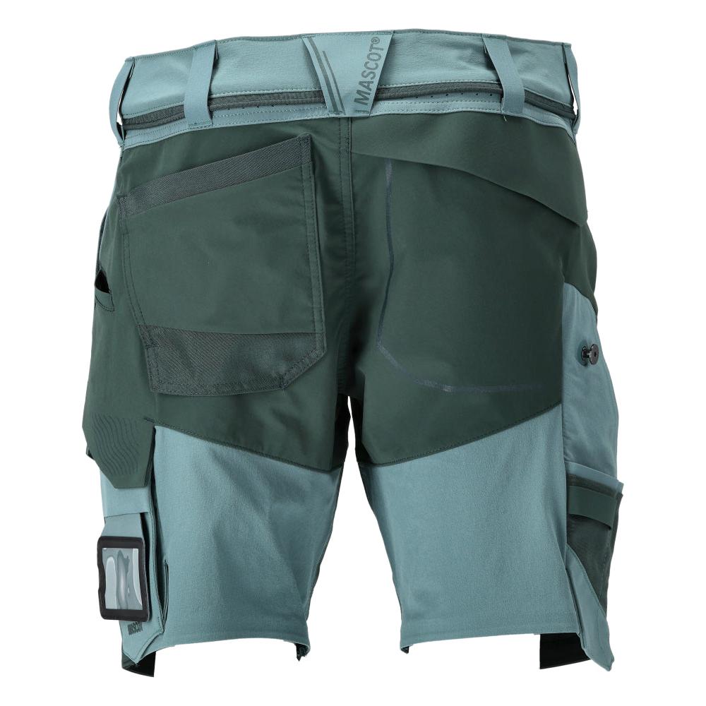 Pantaloncini elasticizzati, pantaloncini leggeri, verde foresta chiaro/verde foresta