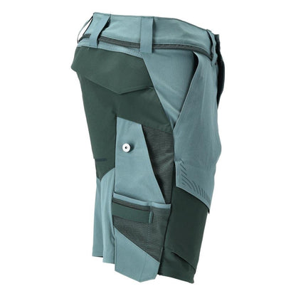 Pantaloncini elasticizzati, pantaloncini leggeri, verde foresta chiaro/verde foresta