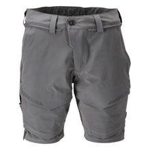 Pantaloncini elasticizzati, pantaloncini leggeri, grigio antracite