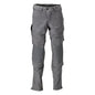 Pantaloni, tasche al ginocchio, elasticizzati, pantaloni leggeri, grigio antracite