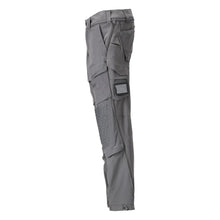 Pantaloni, tasche al ginocchio, elasticizzati, pantaloni leggeri, grigio antracite