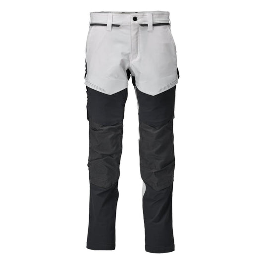 Pantaloni con tasche al ginocchio, pantaloni ULTIMATE STRETCH, colore bianco/grigio antracite