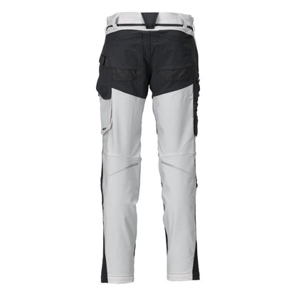 Pantaloni con tasche al ginocchio, pantaloni ULTIMATE STRETCH, colore bianco/grigio antracite