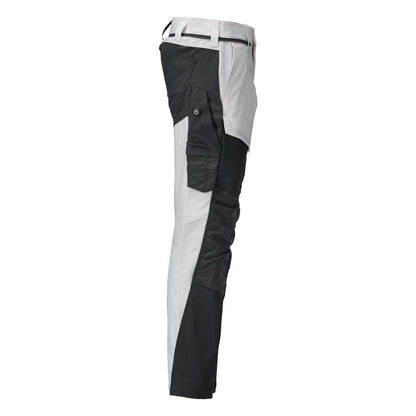 Pantaloni con tasche al ginocchio, pantaloni ULTIMATE STRETCH, colore bianco/grigio antracite