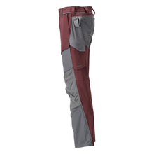 Pantaloni con tasche al ginocchio, pantaloni ULTIMATE STRETCH, bordeaux/grigio antracite