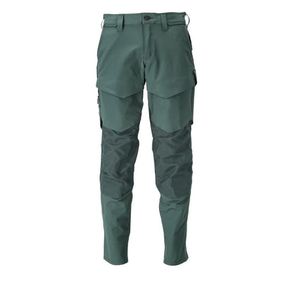 Pantaloni con tasche al ginocchio, pantaloni ULTIMATE STRETCH, verde bosco