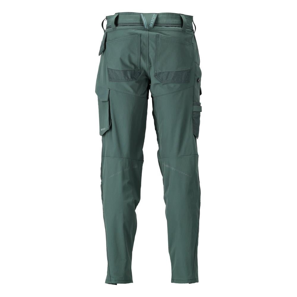 Pantaloni con tasche al ginocchio, pantaloni ULTIMATE STRETCH, verde bosco