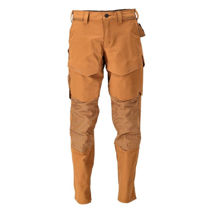 Pantaloni con tasche al ginocchio, pantaloni ULTIMATE STRETCH, colore nocciola