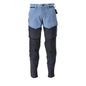 Pantaloni con tasche al ginocchio, pantaloni ULTIMATE STRETCH, blu pietra/nero-blu