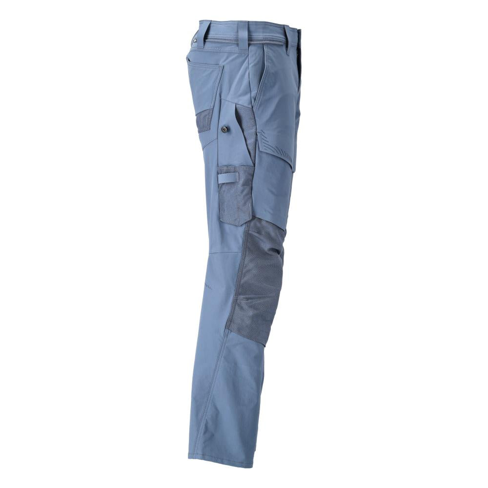 Pantaloni con tasche al ginocchio, pantaloni ULTIMATE STRETCH, blu pietra