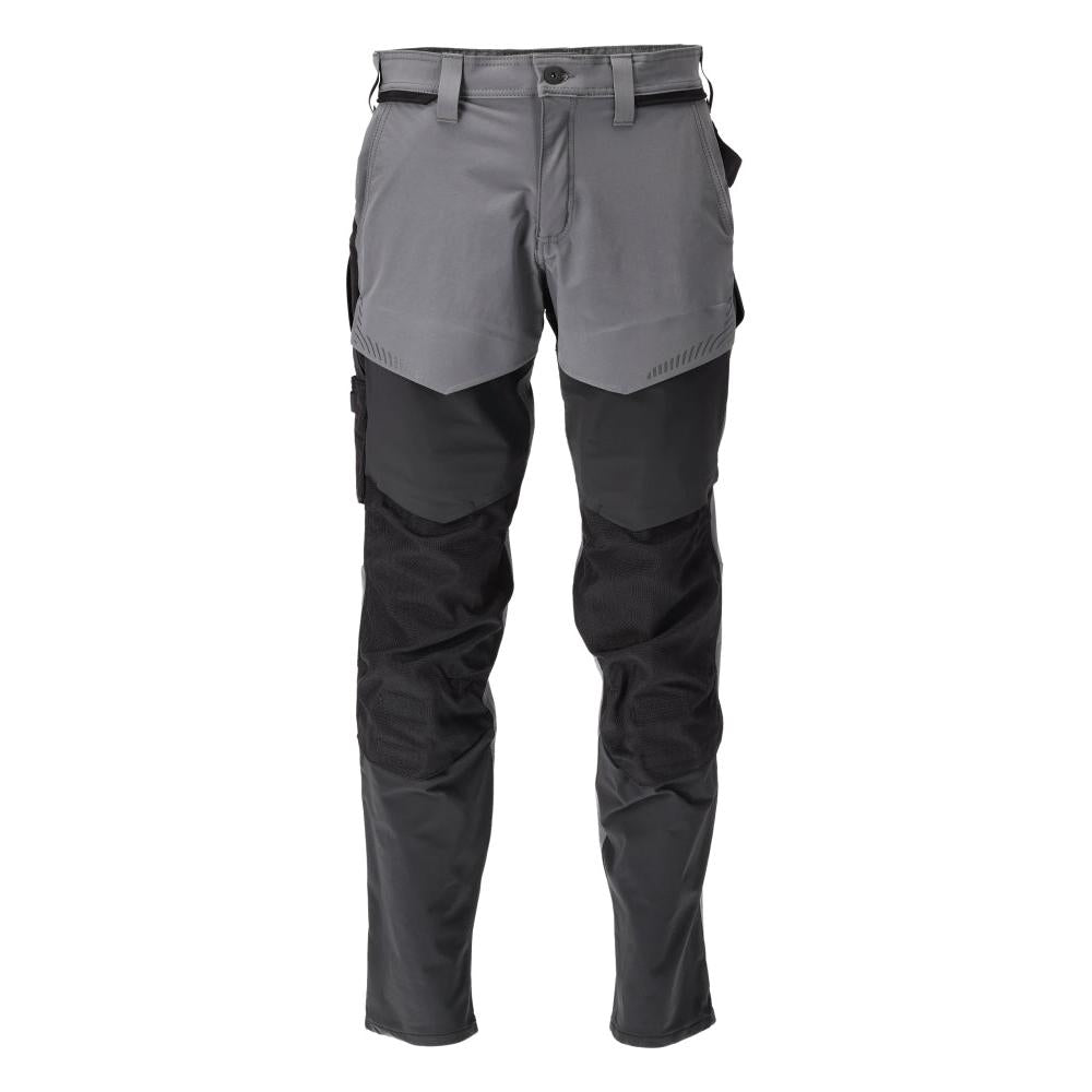 Pantaloni con tasche al ginocchio, pantaloni ULTIMATE STRETCH, grigio antracite/nero