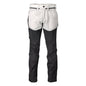 Pantaloni con tasche al ginocchio, colore bianco/grigio antracite