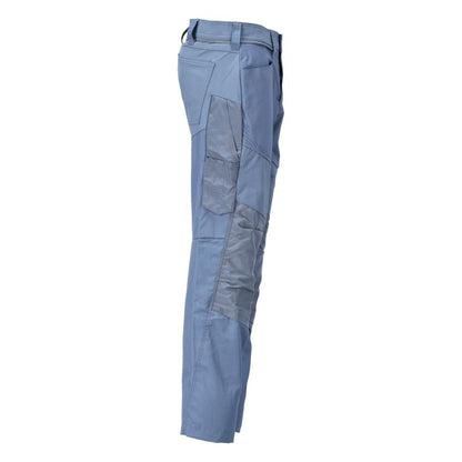 Pantaloni con tasche al ginocchio Pantaloni, colore blu pietra