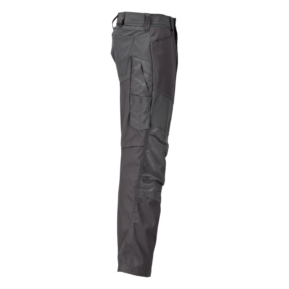 Pantaloni con tasche al ginocchio, colore grigio antracite