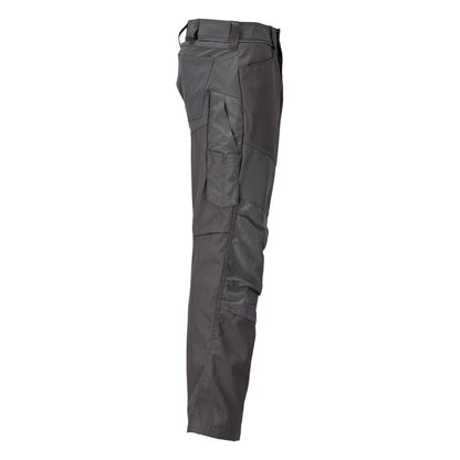 Pantaloni con tasche al ginocchio, colore grigio antracite