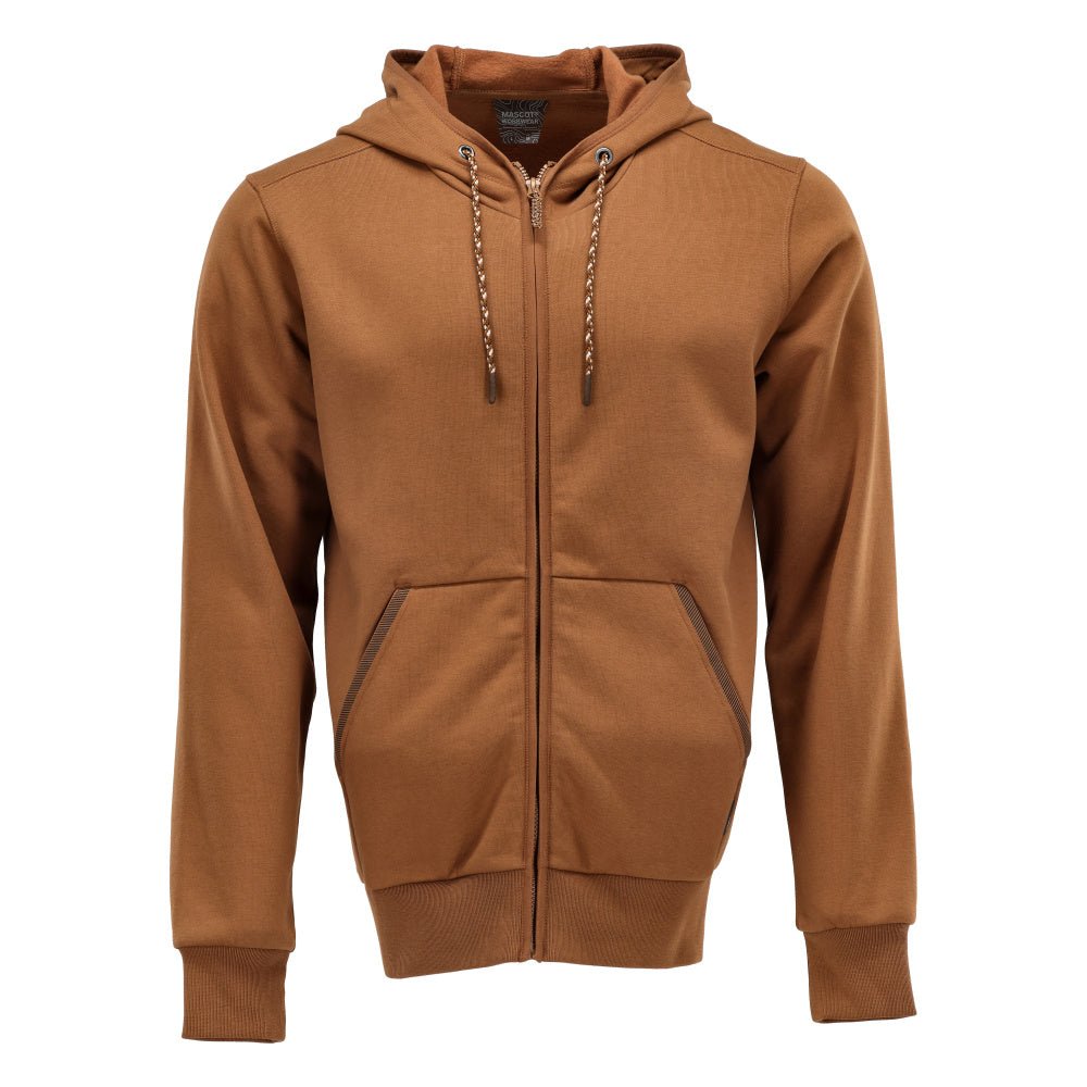 Felpa con cappuccio con zip