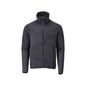 Pullover in pile con giacca in micropile con zip
